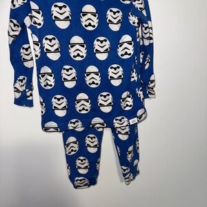 GAP Blue and White Stormtrooper Kids Pajama Set